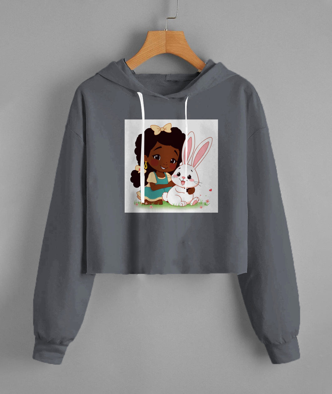 Lady'S Fleece Cropped Hoodie | Lane Seven LS12000