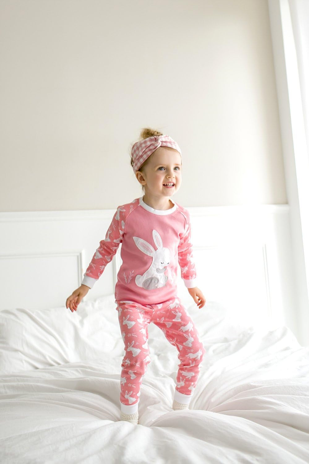 12M-12Y Infant Kids Junior Boys Girls Animal Truck Rabbit Character 100% Cotton Pajamas Set