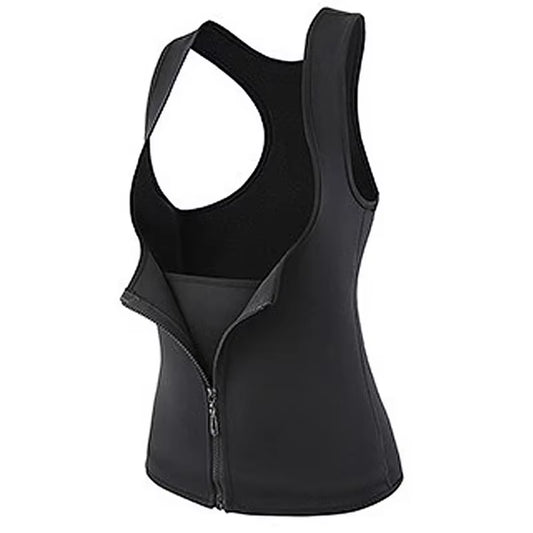Women Sweat Waist Trainer Vest Slimming Corset for Weight Loss Body Shaper Sauna Compression Shirt Belly Girdle Tops Shapewear