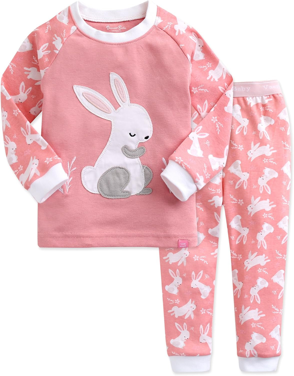 12M-12Y Infant Kids Junior Boys Girls Animal Truck Rabbit Character 100% Cotton Pajamas Set